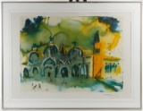 Salvador Dali (Spanish, 1904-1989) 'Venice' Lithograph