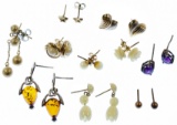 14k Gold and Sterling Silver Earring Assortment