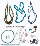 Sterling Silver and Stone Jewelry Assortment