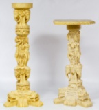 Asian Style Pedestal Table Bases