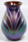 Lotton Studios Art Glass Vase by Jerry Heer 2004