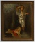 (After) Paul Delaroche (European, 20th Century) 'Miriam and Moses' Oil on Board