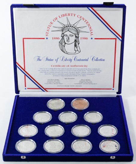 Statue of Liberty Centennial Silver Proof Collection