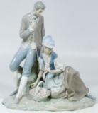 Lladro #4669 'Couple Pastoral' Figurine