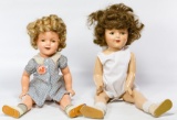 Ideal Composition Shirley Temple and Look Alike Dolls