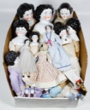 Brunette China Head Doll Assortment