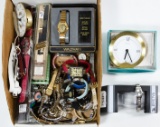 Clock and Wrist Watch Assortment