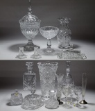 Cut Crystal and Glass Assortment