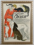 (After) Theophile Alexandre Steinlen (Swiss, 1859-1923) Clinique Cheron Reproduction Poster