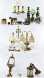 Lamp and Candlestick Assortment