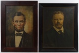 Abraham Lincoln and Teddy Roosevelt Enhanced Prints