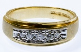Orange Blossom 14k Gold and Diamond Ring