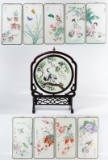 Chinese Silk Decorative Panels