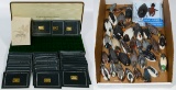 Franklin Mint 'Duck Stamps of America' 24k Gold Plated Sterling Silver