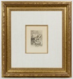 (After) Pierre Auguste Renoir (French, 1841-1919) 'Le Chapeau Epingle' Etching
