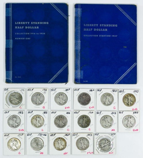 Walking Liberty 50c Assortment