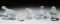 Lalique Crystal Bird Figurine Assortment