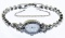 Andre Cheval 14k White Gold and Diamond Wrist Watch