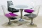 MCM Dinette Set Table and Chairs by Chromecraft