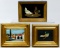 Framed Micro-Mosaic / Stone Inlay Plaques
