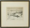 Ronau Woiceske (American, 1887-1953) 'Winter in the Catskills' Etching