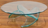 MCM Lucite 'Propeller' Table by Knut Hesterberg