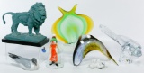 Crystal, Glass and Ceramic Figurine Assortment