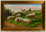 Cornelius Van Leemputten (Dutch, 1841-1902) Oil on Canvas