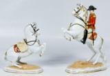 Royal Vienna and Augarten Wien Porcelain Horse Figurines