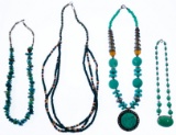 Gold-tone, Silver-tone and Stone Jewelry Assortment