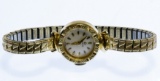 Omega 14k Gold Case Wrist Watch