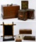 Wood, Ceramic and Tin Box Assortment
