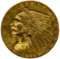 1929 $2 1/2 Gold AU Details
