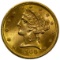 1900 $5 Gold Unc.