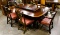 Chippendale Style Mahogany Dining Table by Baker