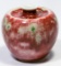 Chinese Peach Bloom Ceramic Vase