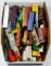 HO Model Toy Train and Toy Vehicle Assortment