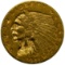 1911 $2 1/2 Gold AU