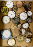 Pocket Watch and Works Assortment