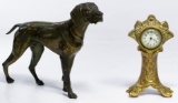 Jennings Brothers Cast Metal Dog