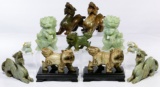Asian Carved Stone Animal Assortment