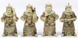 Asian Carved Statue Assortment