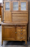 Pine Hoosier Cabinet