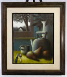 Robert Kipniss (American, b.1931) Oil on Canvas