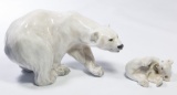 Royal Copenhagen Polar Bear Figurines