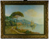 F Rossette (20th Century) Oil on Canvas