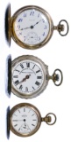 Hunter Case Pocket Watch Assortment