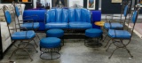 Blue Upholstered Lawn Furniture