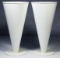 Maier-Aichen for Authentics Collection White Table Vases