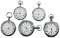 Waltham and Illinois Open Face Pocket Watch Assortment